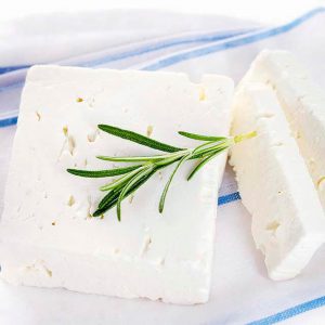 پنیر نمونه‌ای از ایجاد ژل رنتی