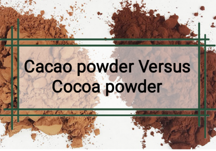 cacao powder versus cocoa powder